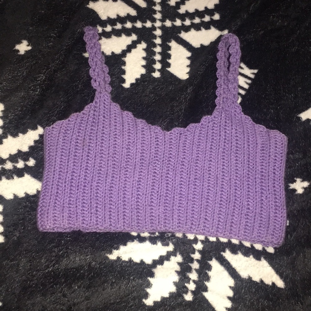 Crotchet crop tank 🔥NEW ARRIVAL🔥